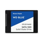 Western Digital 2 TB WD Blue 3D NAND 2TB Internal SSD - SATA III 6Gb/s 2.5"/7mm Solid State Drive - WDS200T2B0A